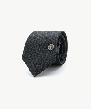 솔리드 지퍼  넥타이 그레이_SNTXZ53NSG