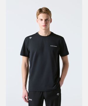 러닝 퀵 드라이 반팔 티셔츠 블랙 SR113RTS21