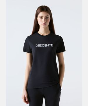 터프 워딩 그래픽 반팔 티셔츠 블랙 SR123UTS22