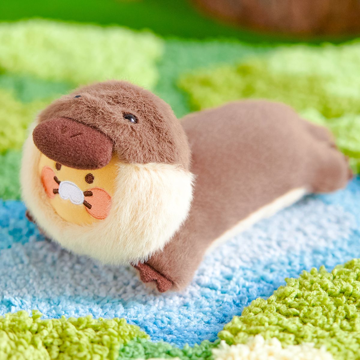 카카오프렌즈(KAKAO FRIENDS) Friendzoo 폭신한 오리너구리 미니인형_베이비춘식이