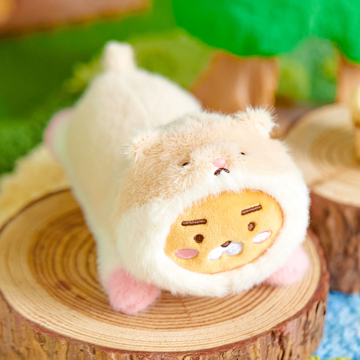 카카오프렌즈(KAKAO FRIENDS) Friendzoo 폭신한 햄스터 미니인형_리틀라이언