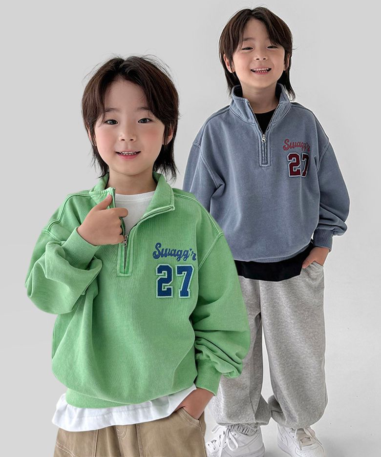 스웨거 다잉 반짚업 맨투맨