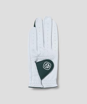 남성 왼손 양피 장갑  그린