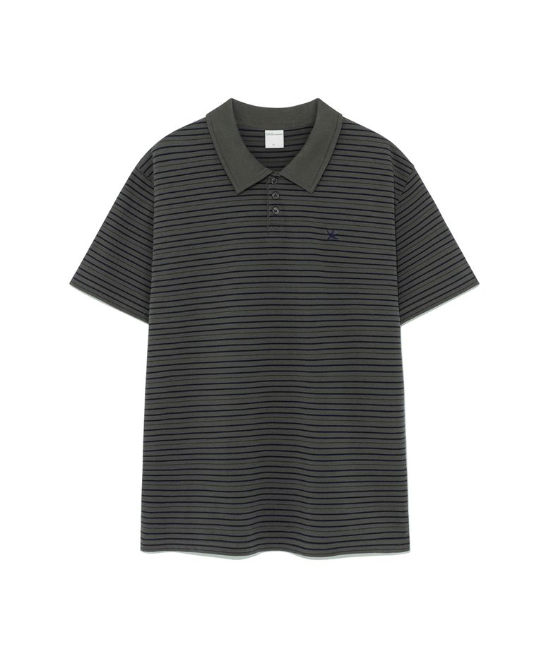 TCM stripe pk T (charcoal)