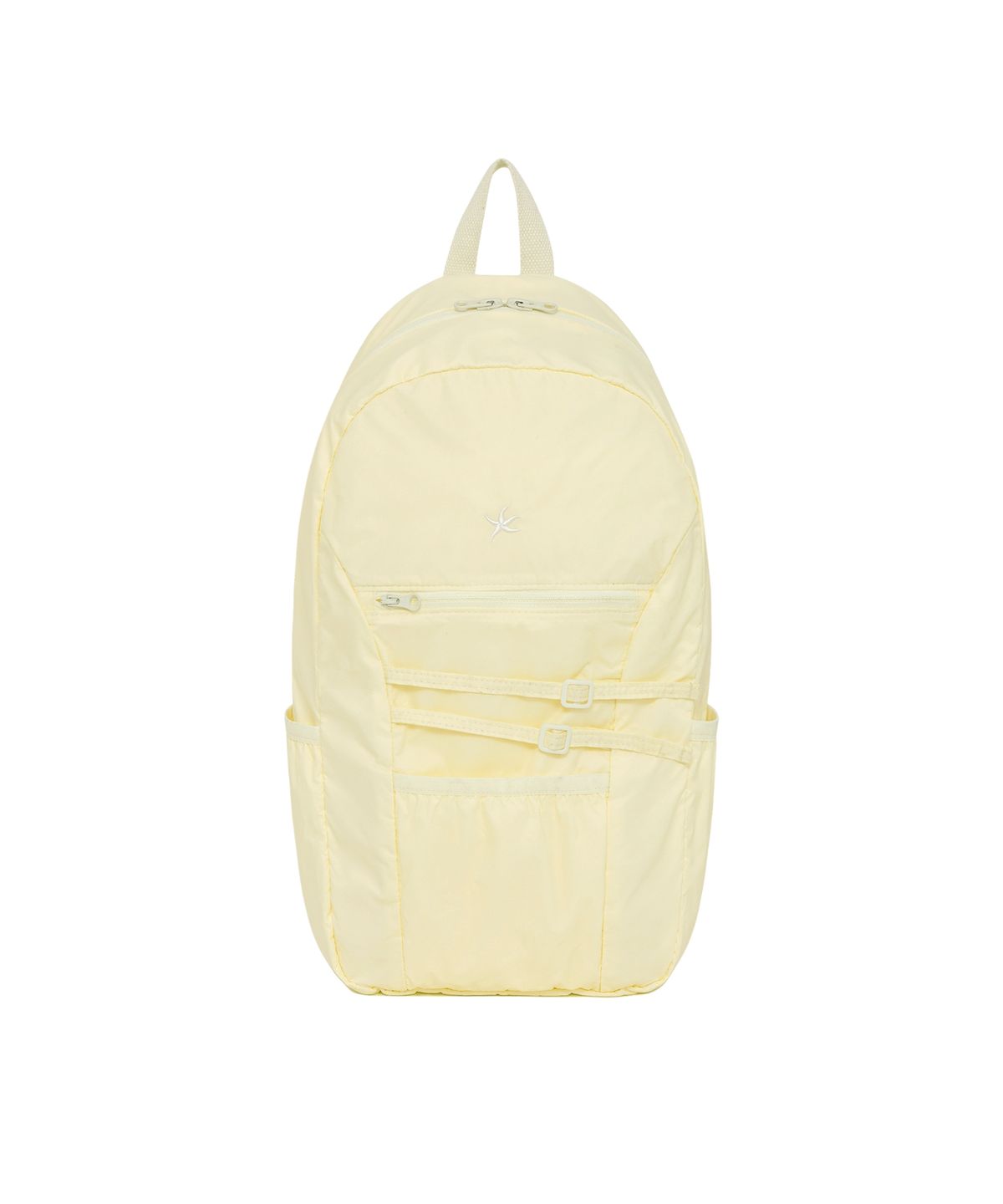 더콜디스트모먼트(THE COLDEST MOMENT) TCM belt strap nylon backpack (yellow)