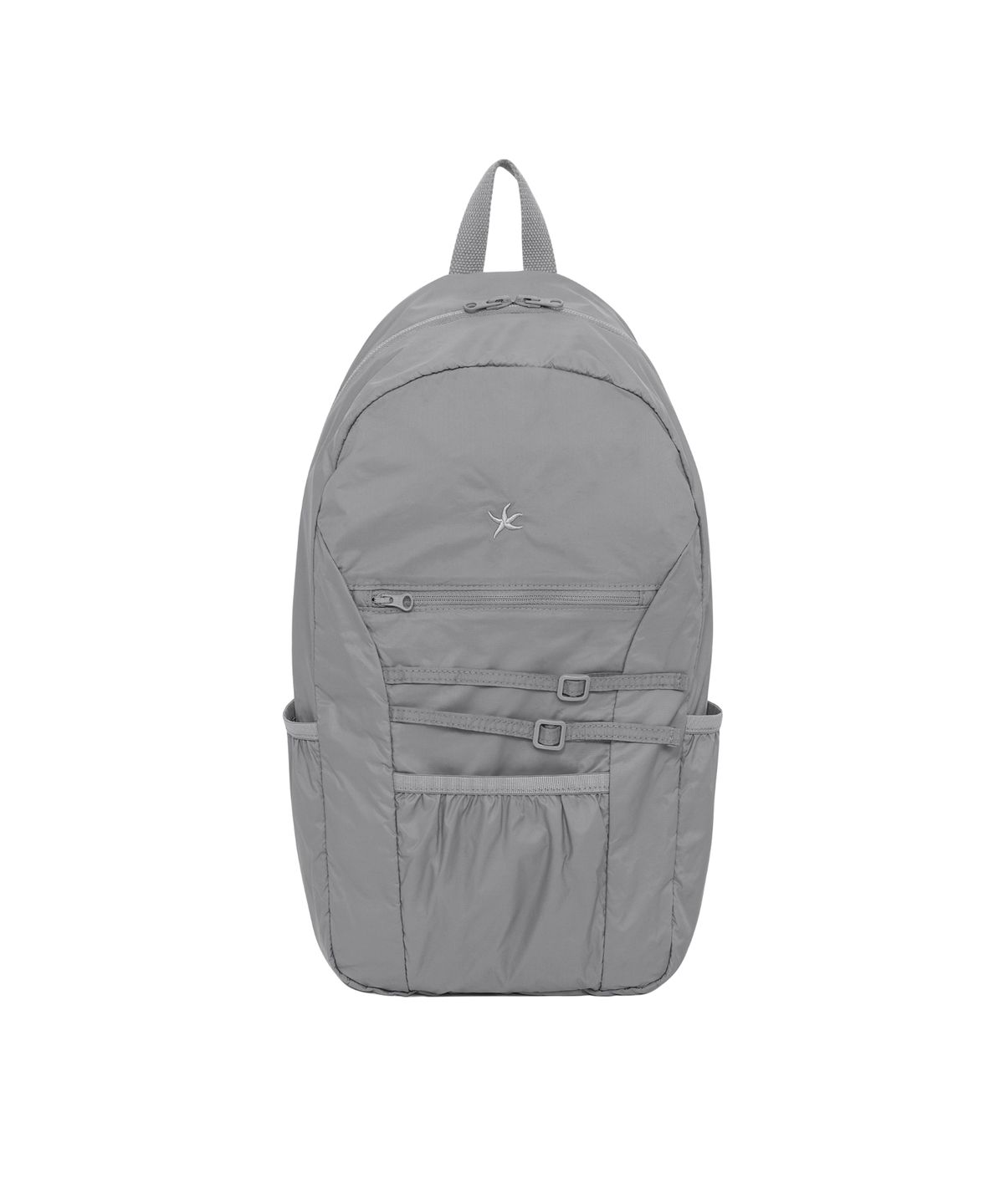 더콜디스트모먼트(THE COLDEST MOMENT) TCM belt strap nylon backpack (grey)