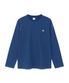 TCM mini logo label long sleeve (dark navy)