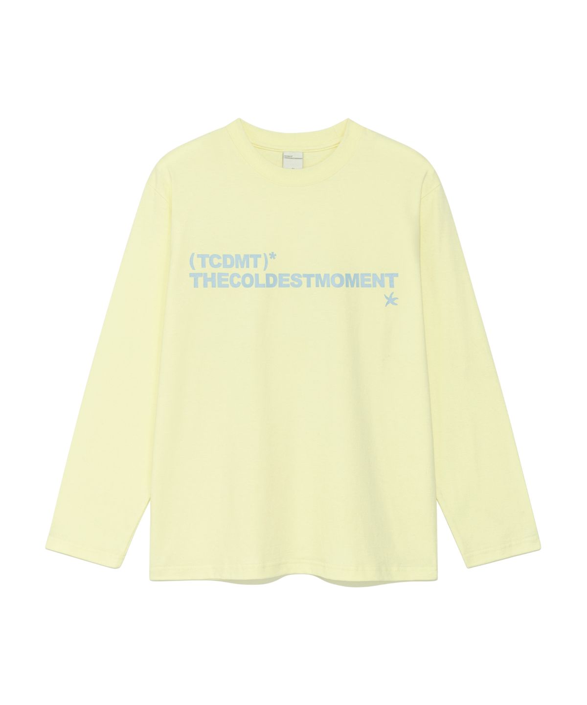 더콜디스트모먼트(THE COLDEST MOMENT) TCM box long sleeve (lemon)