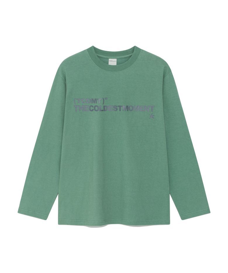 TCM box long sleeve (ash green)
