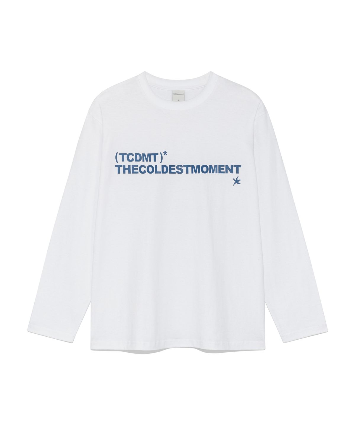 더콜디스트모먼트(THE COLDEST MOMENT) TCM box long sleeve (white)