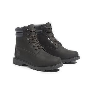 여성 린덴 우즈 레이스업 6인치 워터프루프 워커부츠 블랙_TB1A156S0011