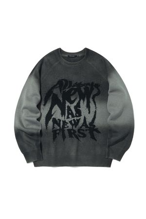 워시드 스웨터 그레이 ANA1WR02AGE