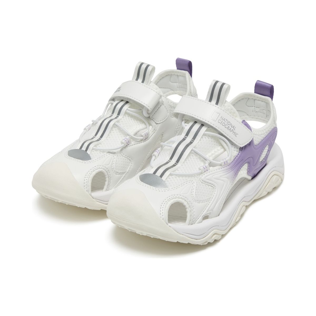 내셔널지오그래픽 키즈(NATIONAL GEOGRAPHIC KIDS) K262KSD380 블릿츠 샌들 레인보우 V2 PURPLE