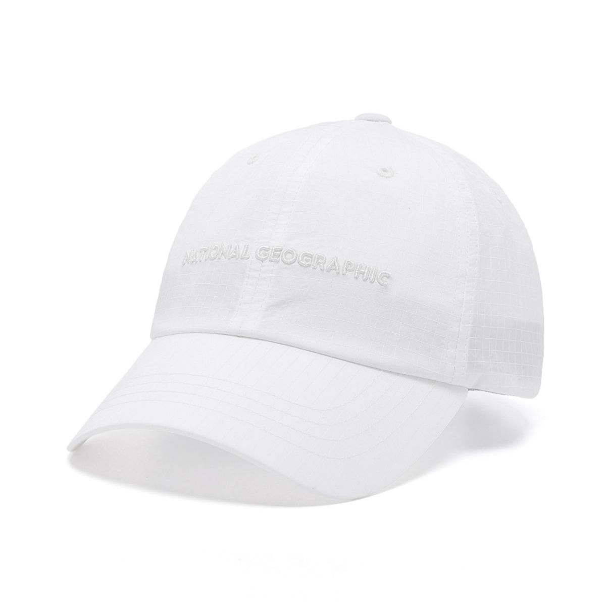 내셔널지오그래픽 키즈(NATIONAL GEOGRAPHIC KIDS) K265KHA030 경량 나일론캡 WHITE