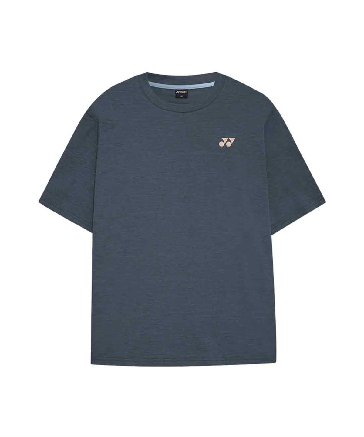 요넥스(YONEX) 261TS051U 블루그레이  남녀공용 곰돌이 낚시 그래픽 반팔 티셔츠