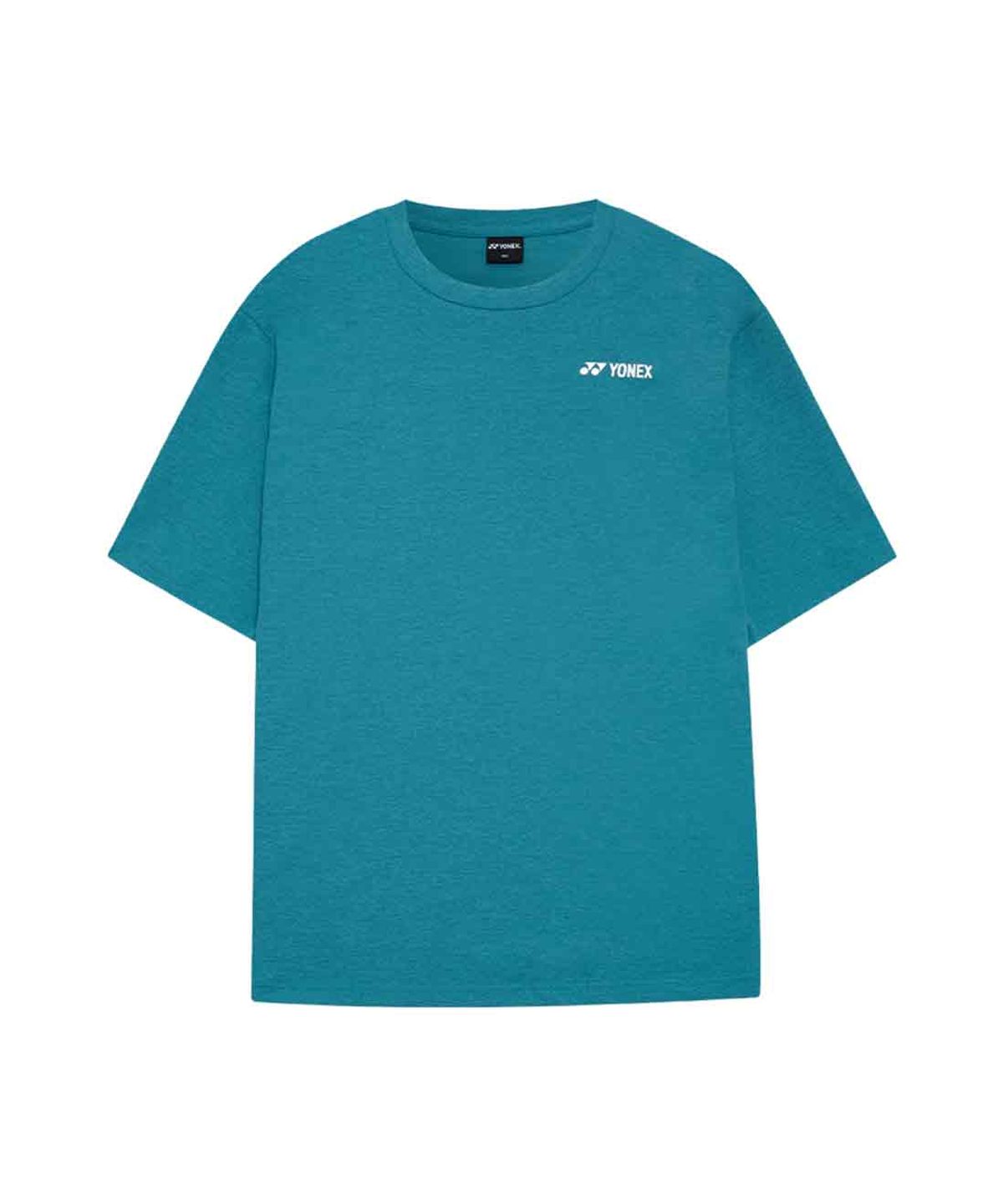 요넥스(YONEX) 261TS055U 틸블루 남녀공용 EAT, PLAY, SMASH 그래픽 반팔 티셔츠