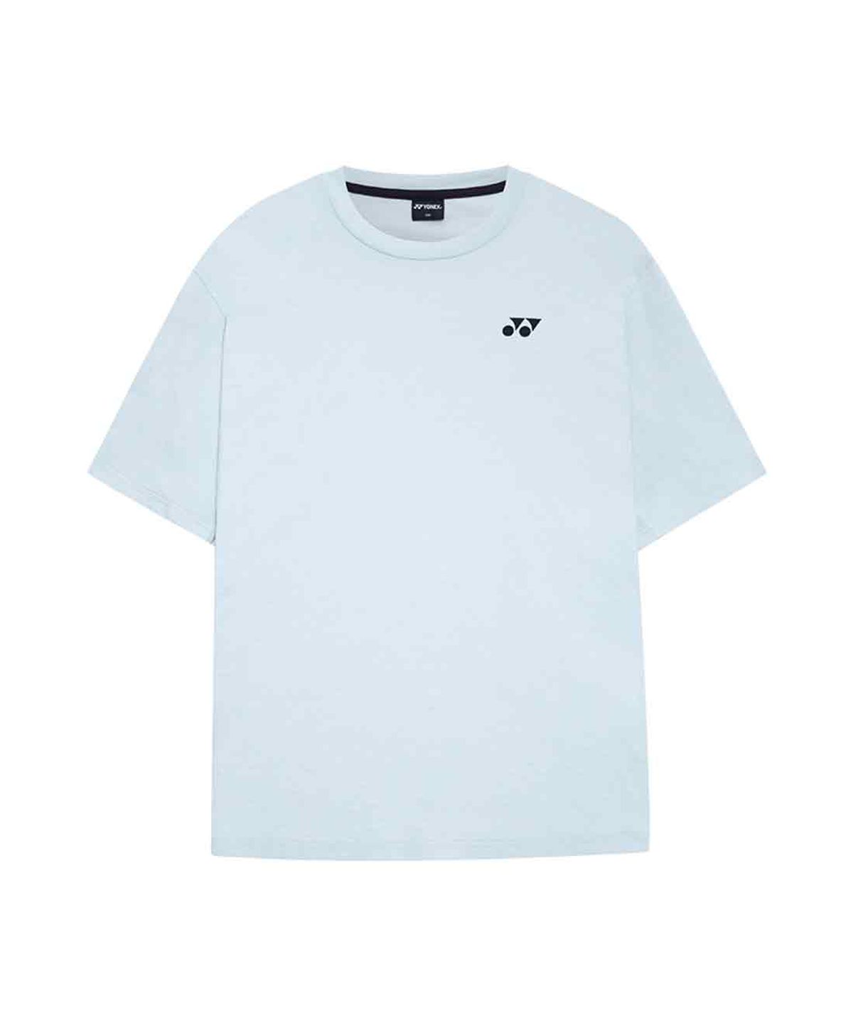 요넥스(YONEX) 261TS057U 페일 블루 그레이 남녀공용 팬더 음료수 그래픽 반팔 티셔츠