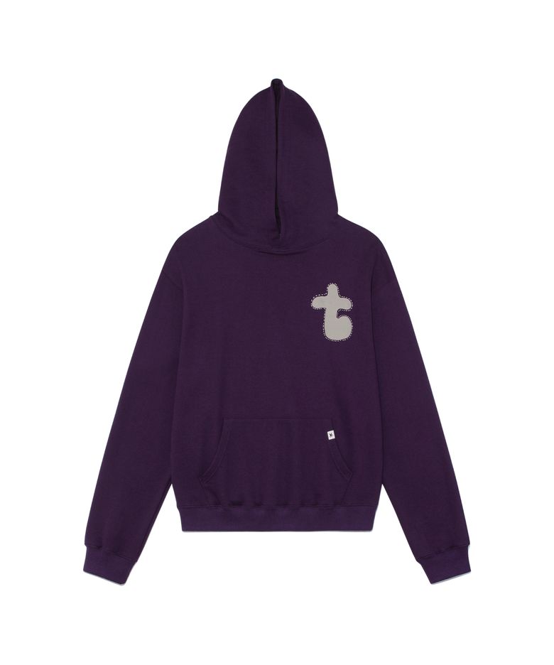 TCM T hoodie (purple)