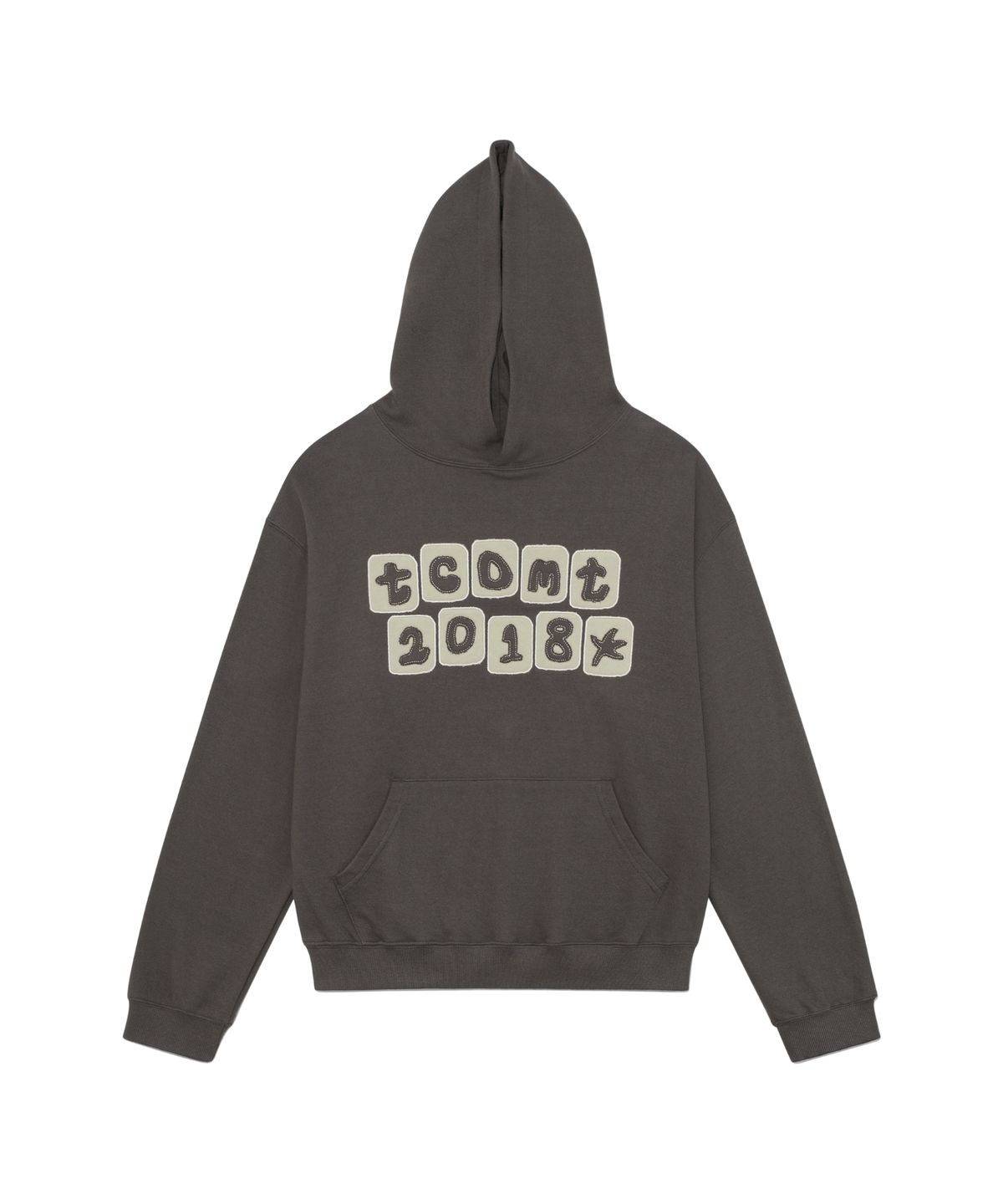 더콜디스트모먼트(THE COLDEST MOMENT) TCM 2018 hoodie (dark brown)