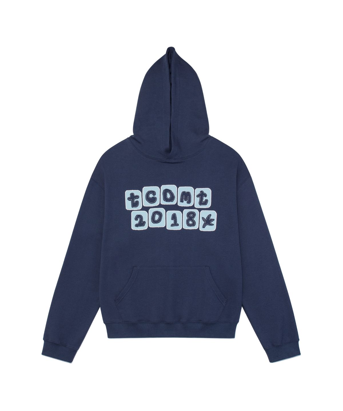 더콜디스트모먼트(THE COLDEST MOMENT) TCM 2018 hoodie (dark navy)