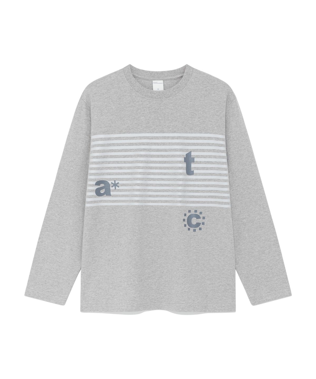 더콜디스트모먼트(THE COLDEST MOMENT) TCM atc long sleeve (melange grey)