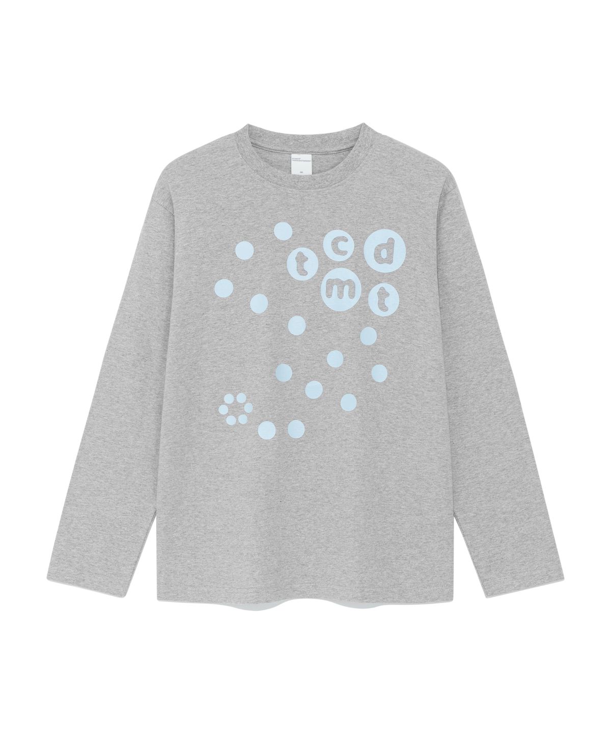 더콜디스트모먼트(THE COLDEST MOMENT) TCM ball long sleeve (melange grey)