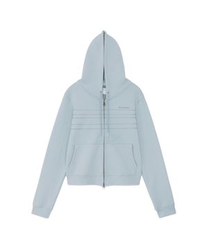 TCM note hooded zip-up (mint)