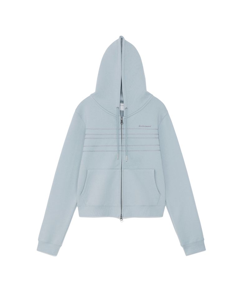 TCM note hooded zip-up (mint)