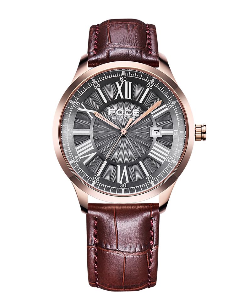 포체밀라노 40mm 남성 가죽시계 FM5879GL-GRG