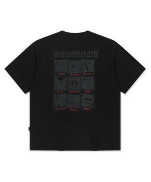 GEAR TILE TEE - BLACK