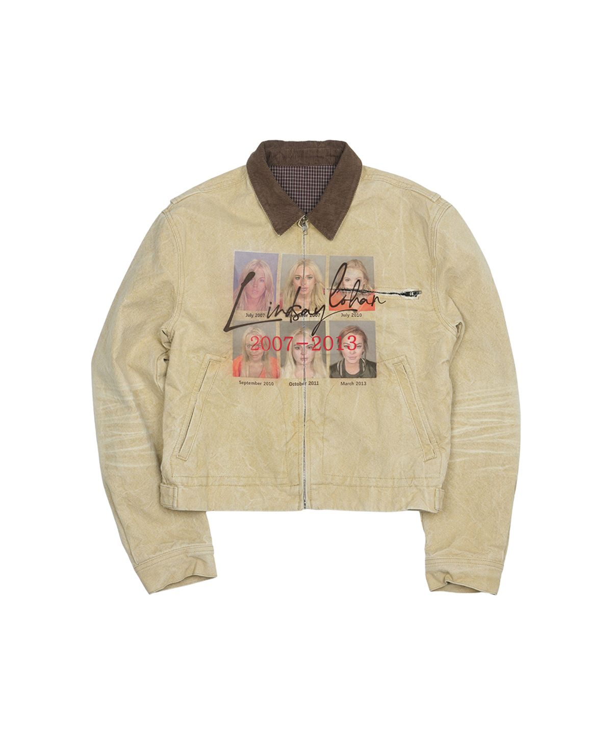 그레일즈(GRAILZ) MUG SHOT VINTAGE WORK JACKET [BEIGE]