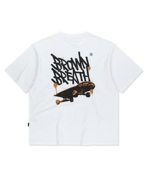 BOARD TAG TEE - WHITE