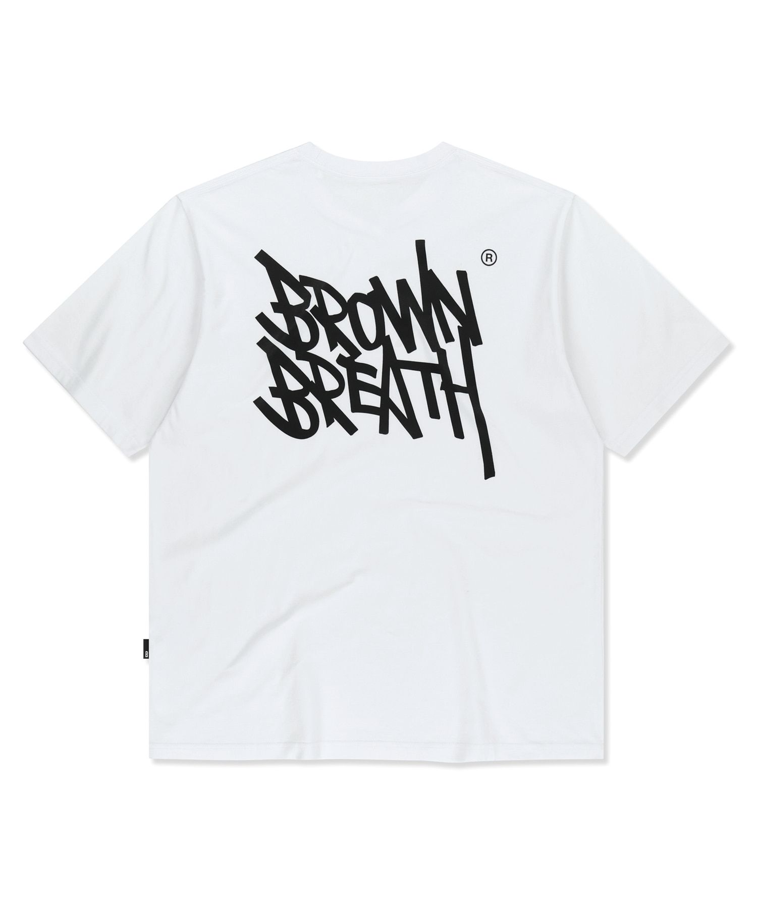 MUSINSA | BROWNBREATH TAG OG TEE - WHITE