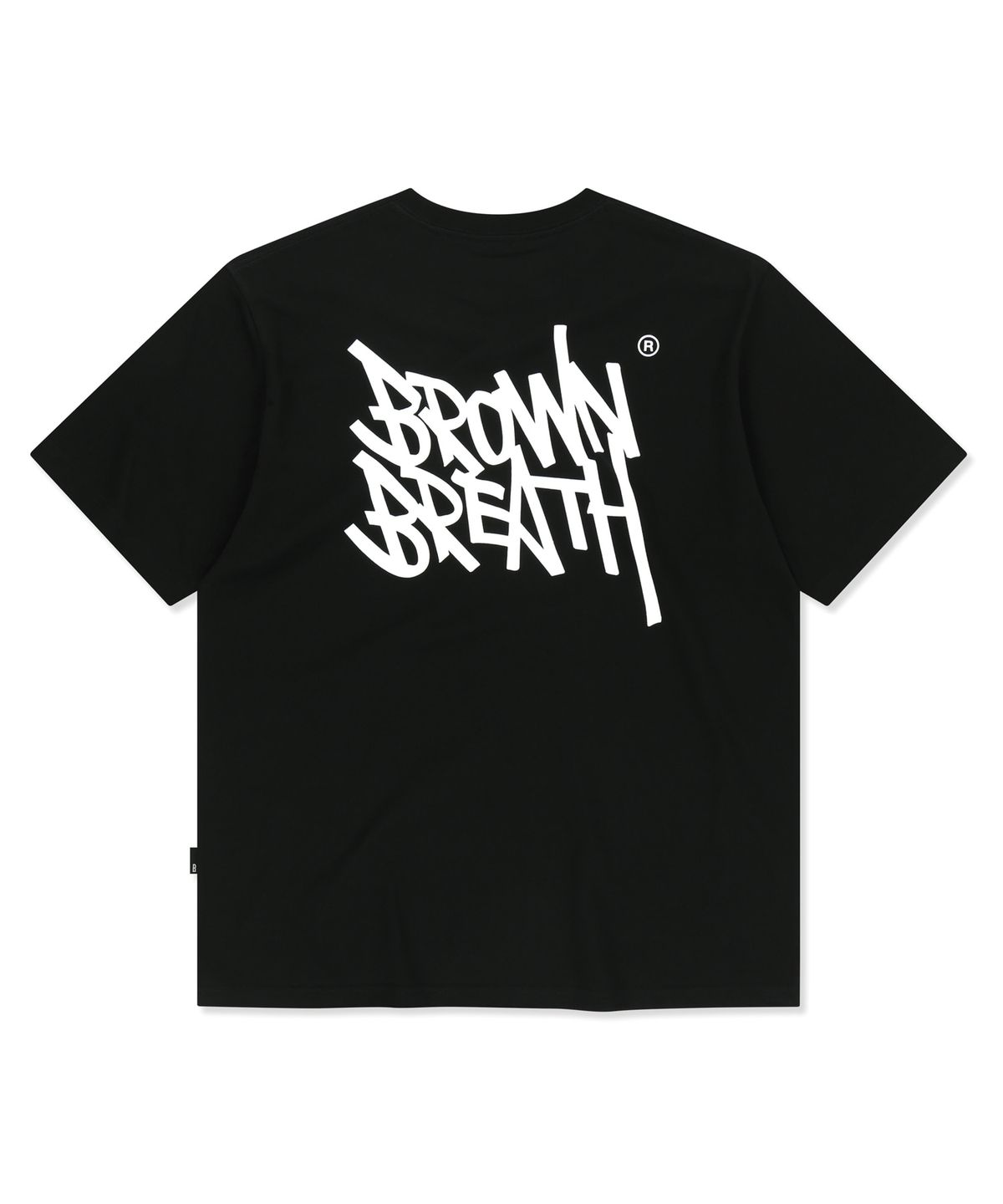 브라운브레스(BROWNBREATH) TAG OG TEE - BLACK