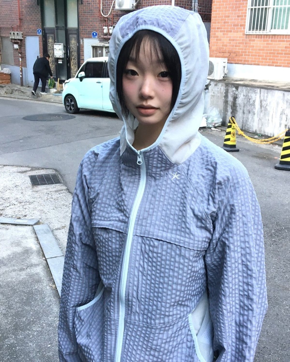 더콜디스트모먼트(THE COLDEST MOMENT) TCM split windstopper (sky blue)