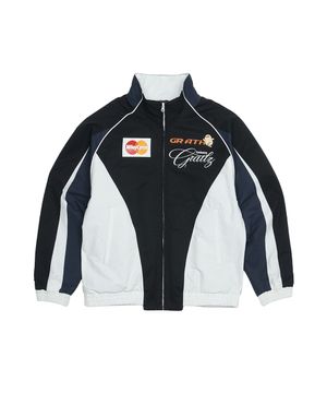 SPORTY PARODY RACING JACKET [BLACK]