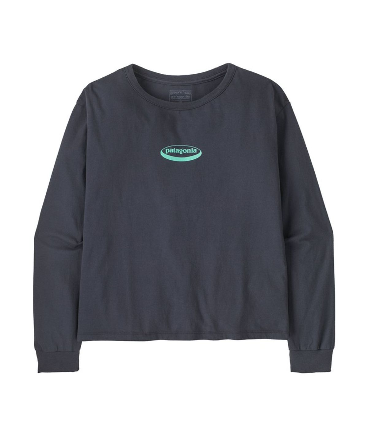 파타고니아(PATAGONIA) 우먼즈 롱-슬리브드 ’95 오벌 로고 이지 컷 티셔츠 / 37869R5
