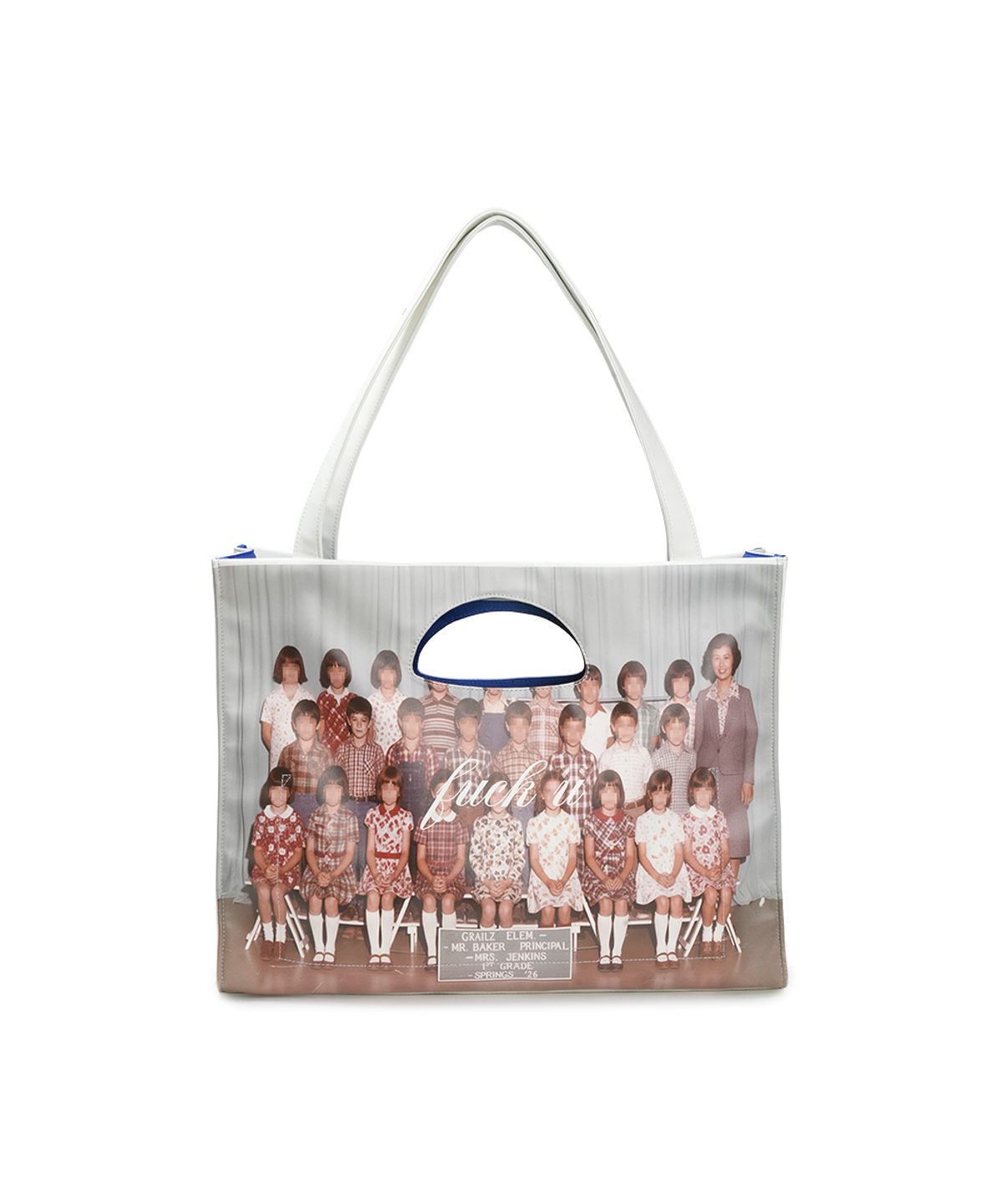 그레일즈(GRAILZ) TWO FACE TOTE BAG [BLUE]