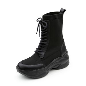 프리웨이 여성 캐주얼 니트 앵클부츠 RICBOC5853WFREE1