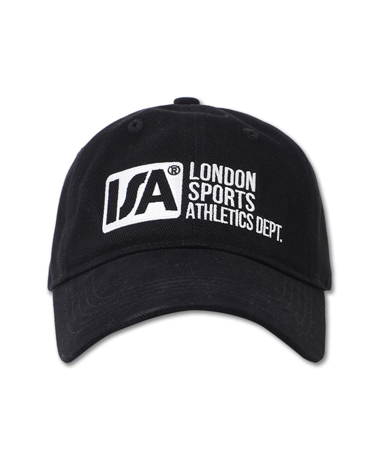 미치코런던 스포츠(MICHIKO LONDON SPORTS) LSA 로고 코튼 볼캡 블랙