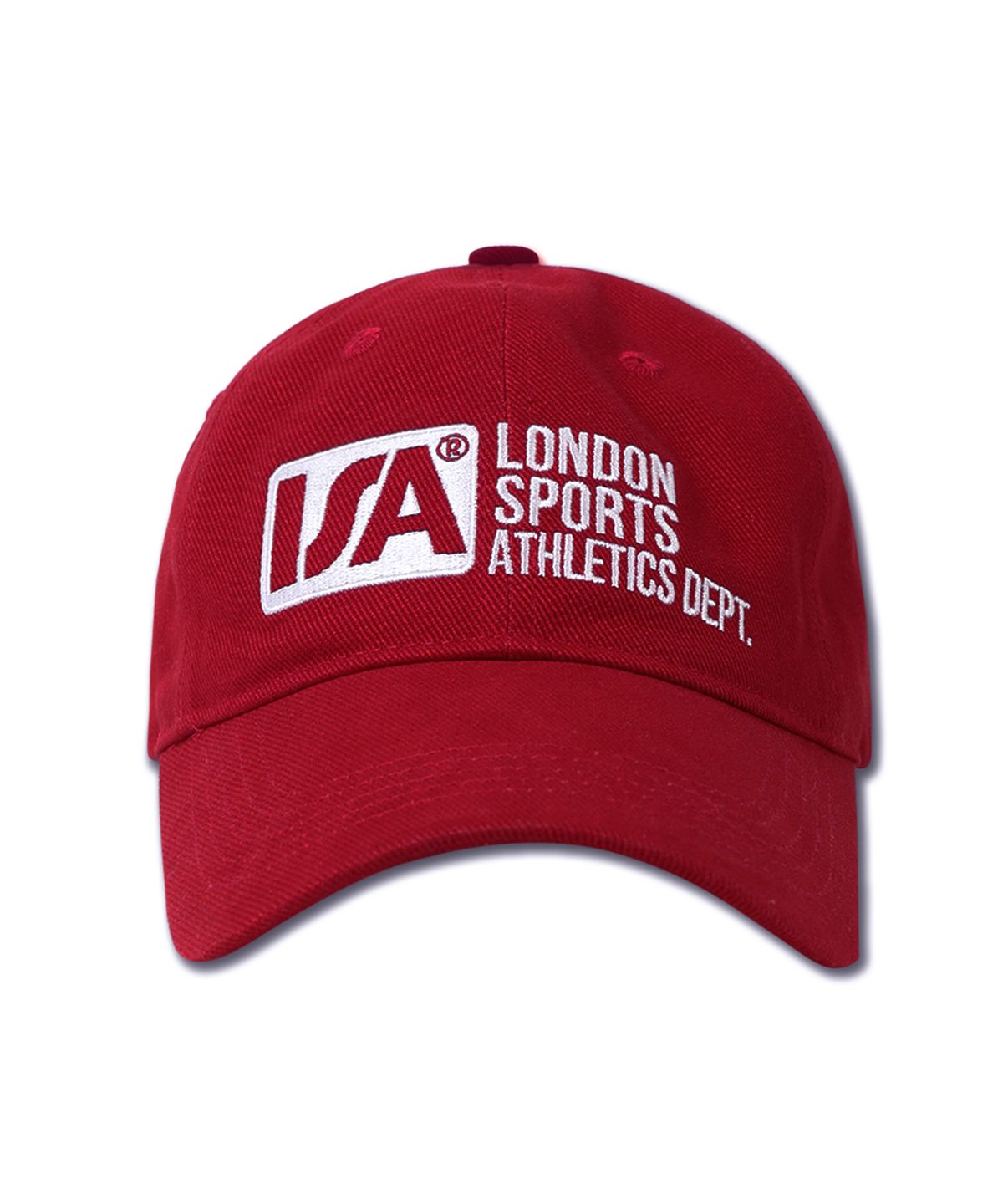 미치코런던 스포츠(MICHIKO LONDON SPORTS) LSA 로고 코튼 볼캡 레드