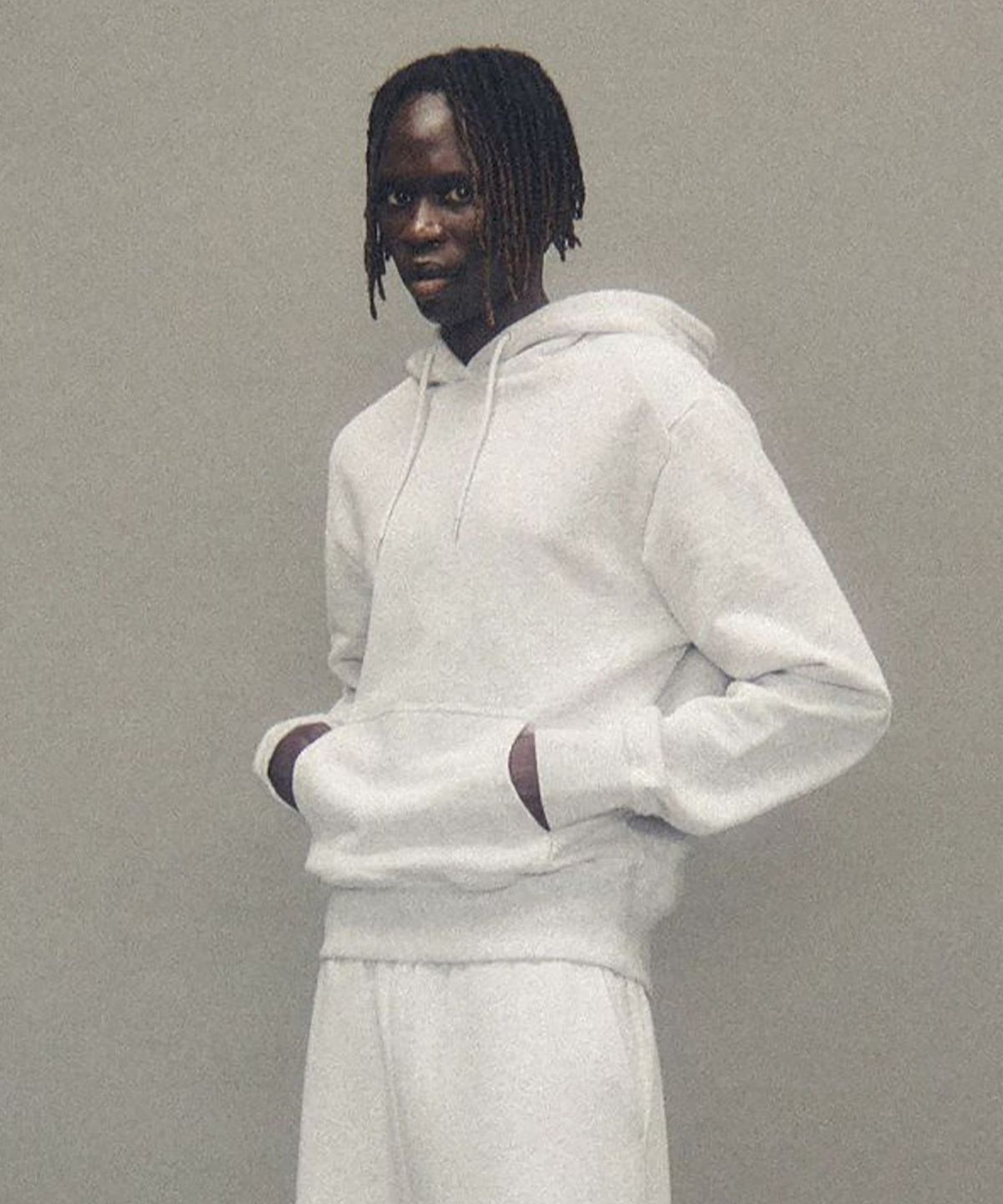 엔타이어 스튜디오(ENTIRE STUDIOS) (U) 스탠다드 후디 헤더 그레이 STANDARD HOOD HEATHER GREY