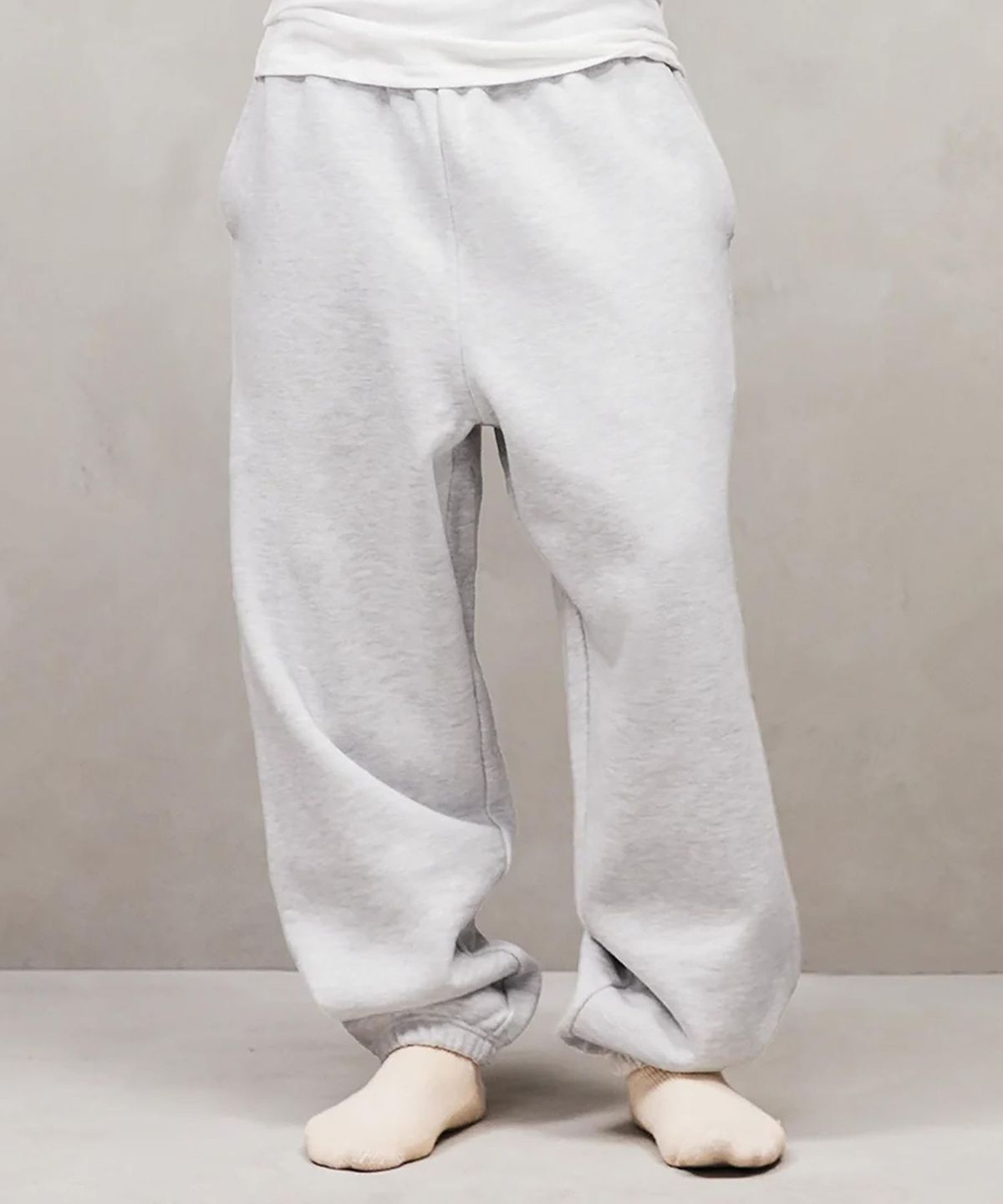 엔타이어 스튜디오(ENTIRE STUDIOS) (U) 스탠다드 스웨트팬츠 헤더 그레이 STANDARD SWEAT HEATHER GREY