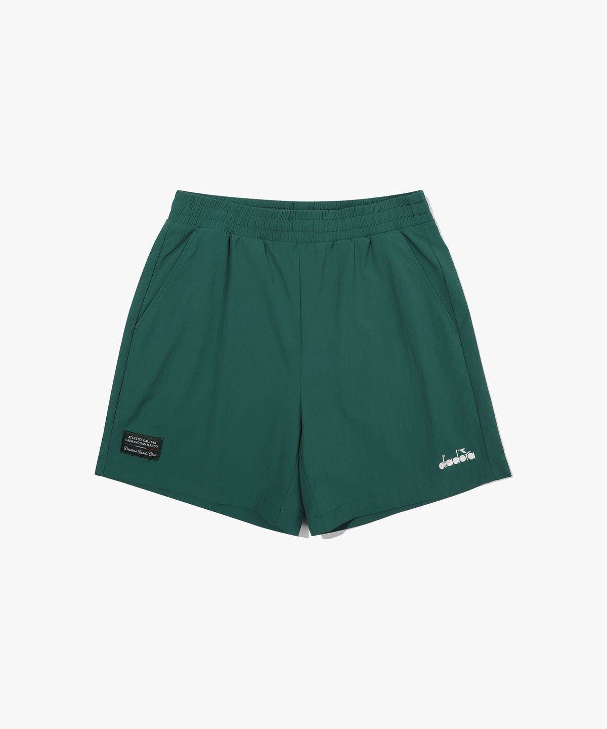 디아도라(diadora) 쿨웨이브 4부 쇼츠 우먼 GREEN