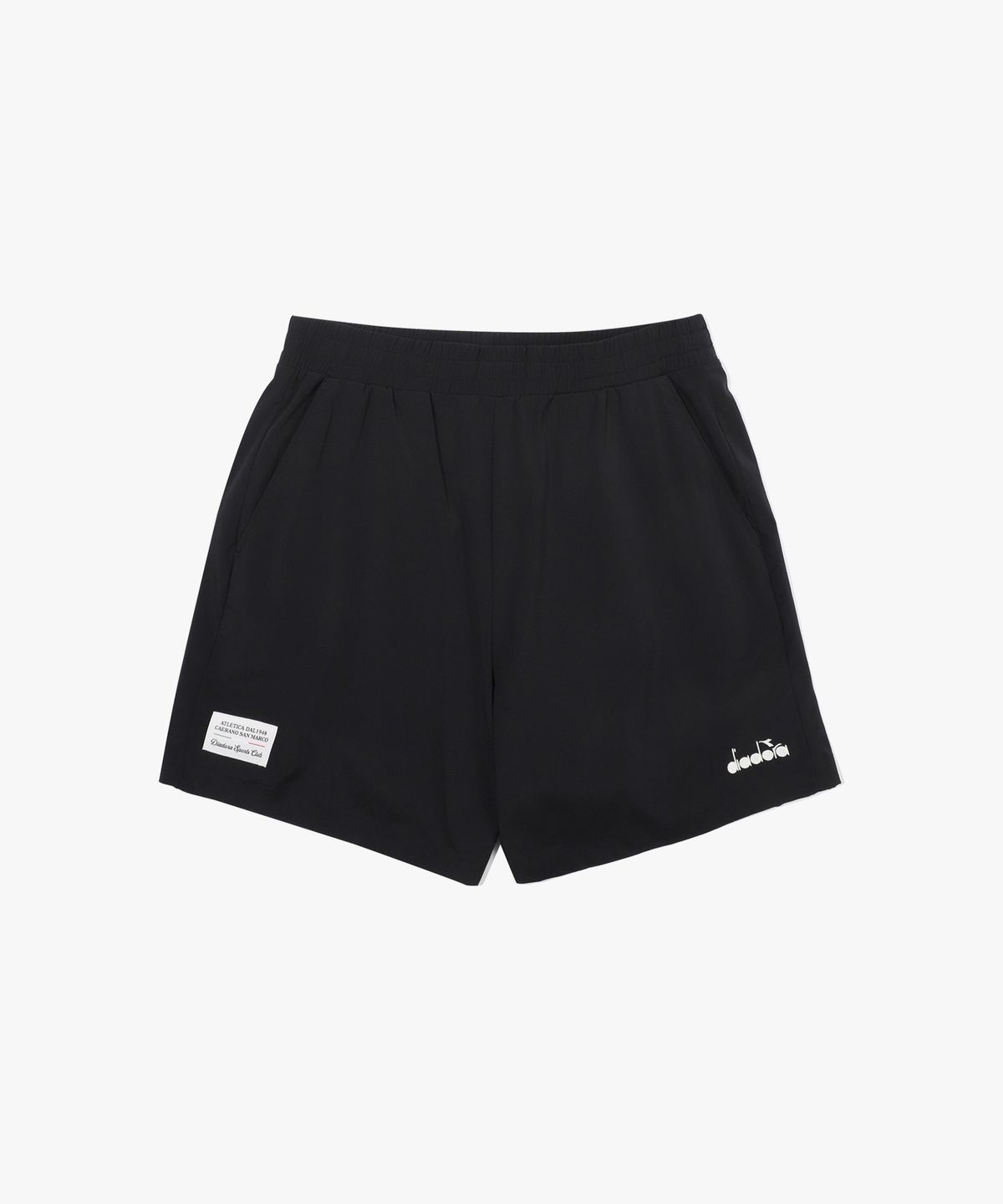 디아도라(diadora) 쿨웨이브 4부 쇼츠 우먼 BLACK