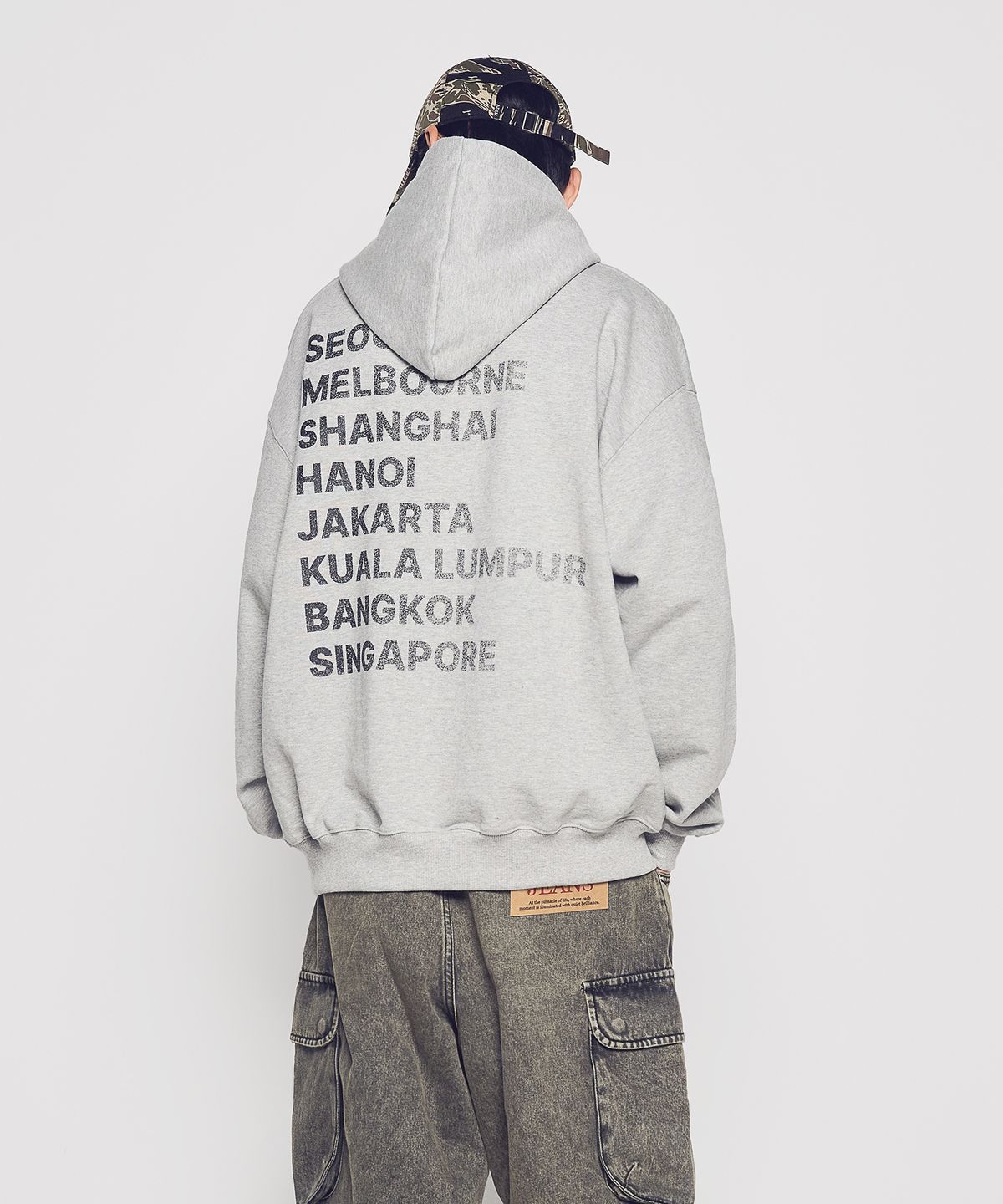아크메드라비(ACME DE LA VIE) DUST BLUR EFFECT HOODIE (3 COLOR)