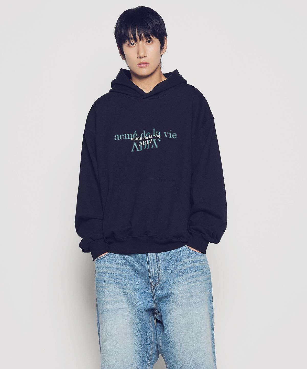 아크메드라비(ACME DE LA VIE) DOUBLE EFFECT HOODIE (2 COLOR)