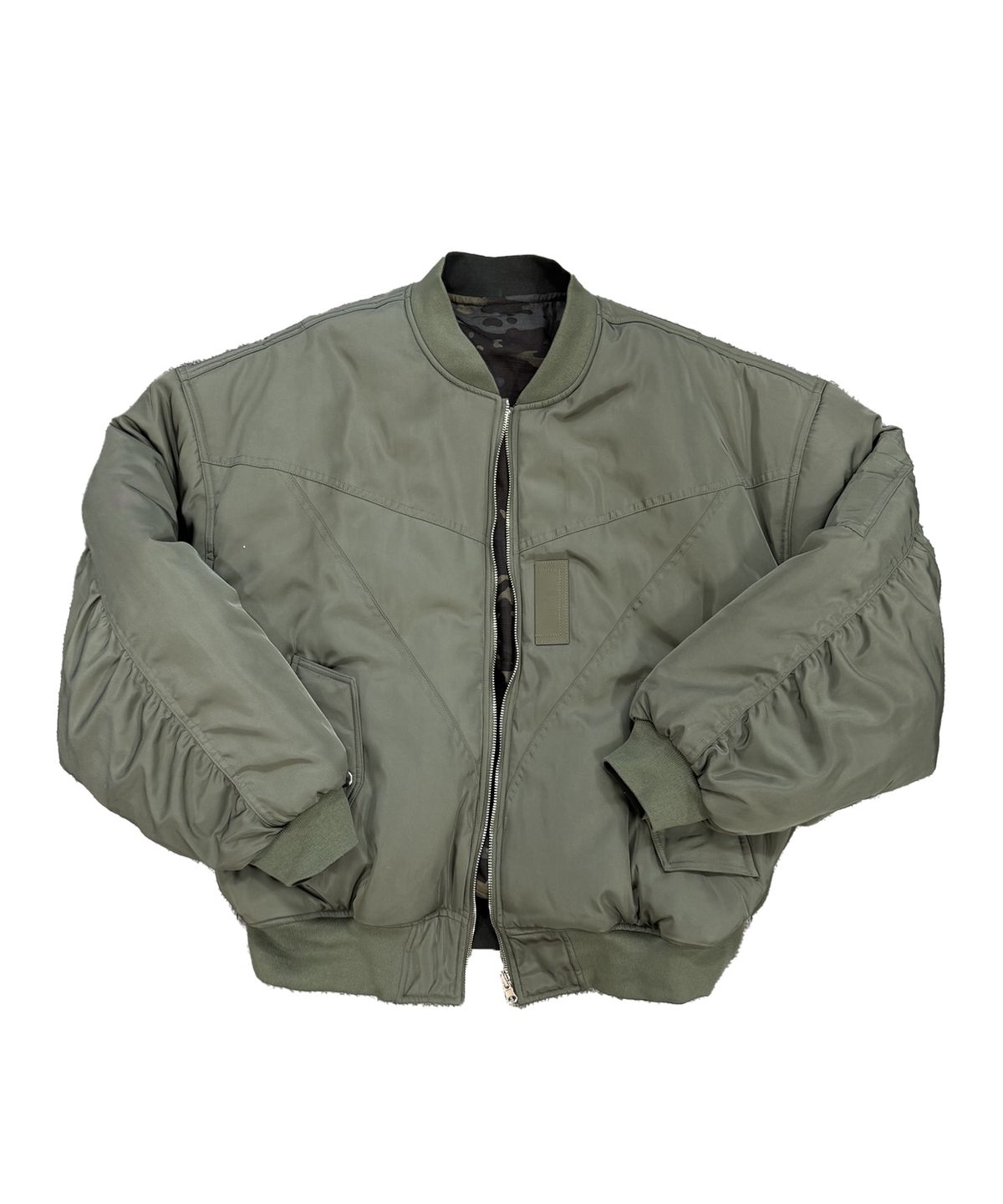 포스센스티브(FORCESENSITIVE) FST camo reversible ma-1 (khaki)