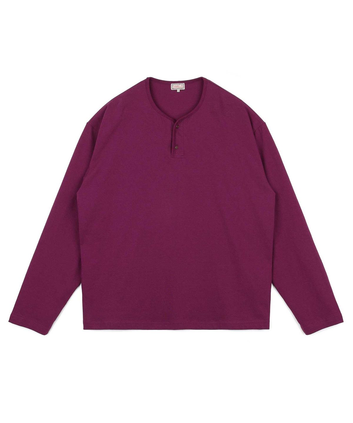 필프(PEALP) Cozy Henley Long Sleeve 44 (PURPLE)