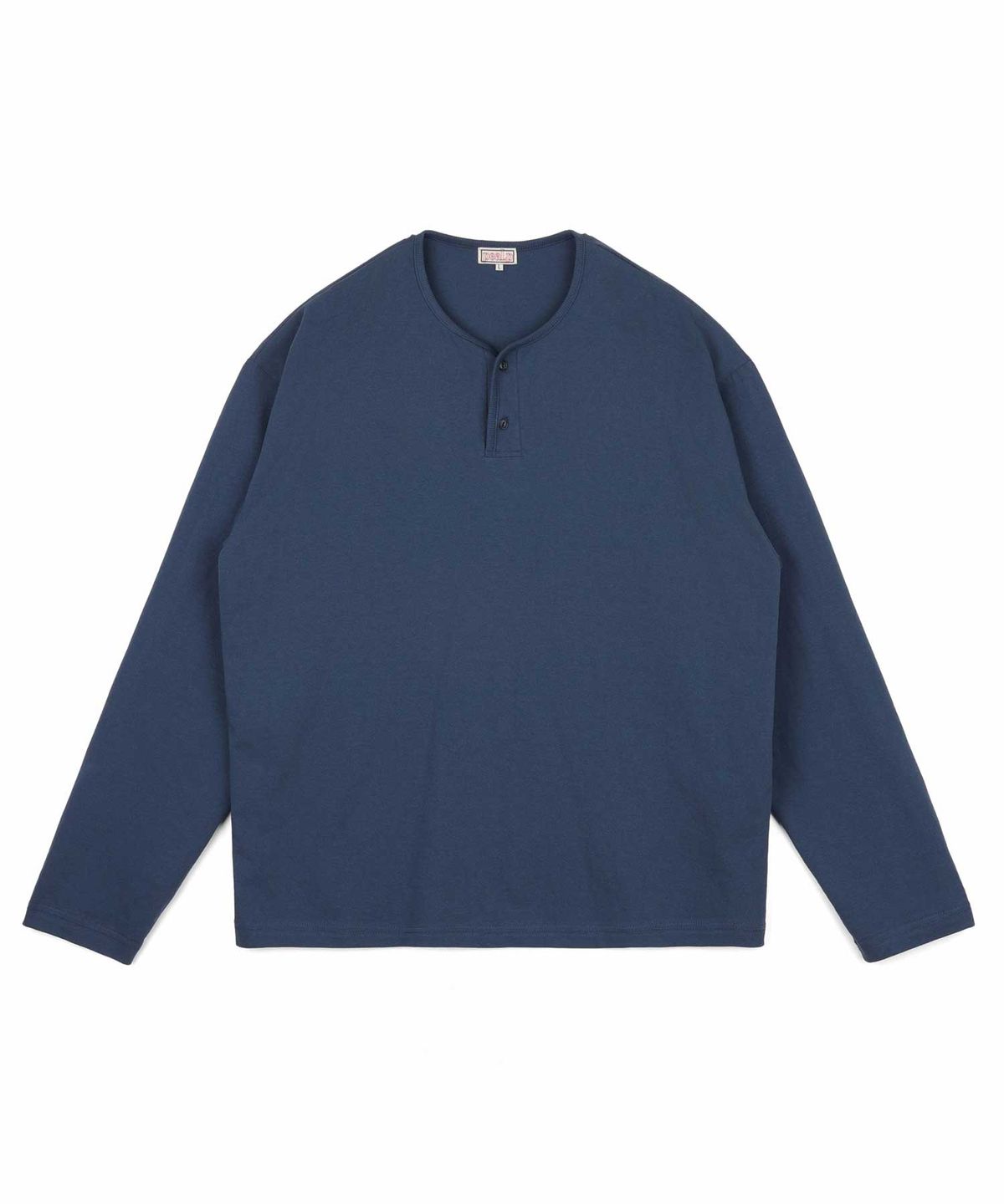 필프(PEALP) Cozy Henley Long Sleeve 44 (NAVY)